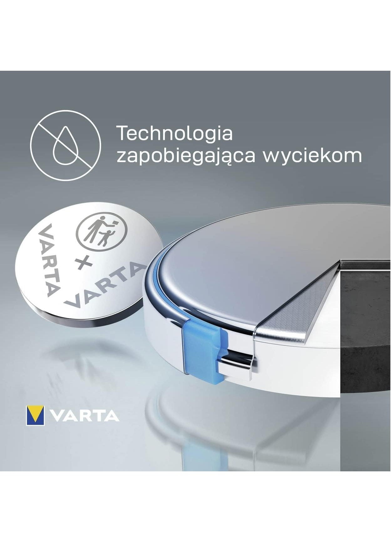 بطارية دائرية VARTA CR2032 ليثيوم 3V
