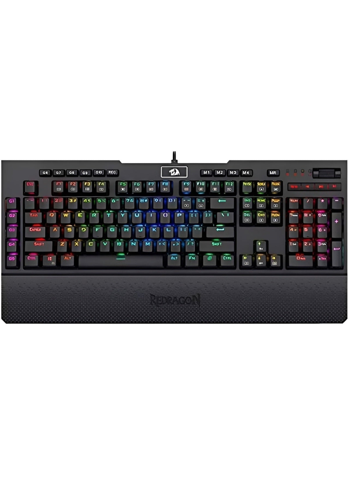 K586 RGB PRO 104-Key Keyboard Keycap Set with 10 Macro Keycaps, Replacement Gaming Keyboard Key Caps for Compatible Mech