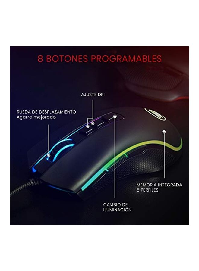 M711 Cobra RGB Optical Gaming Mouse