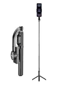 NEEPHO L13 Smart Selfie Stick for Camera and Mobile 3-Axis Smooth Tracking Black