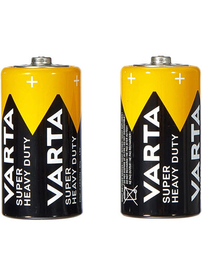 بطاريات زنك كربون VARTA VAR1241 مقاس C متعدد الألوان