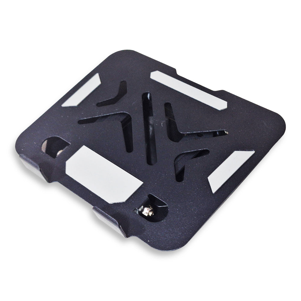 Foldable tablet & mobile stand with premium metal design, 360° rotation, and ventilation to keep devices cool. Compact, portable, and suitable for iPads & phones—perfect for studying, working, or watching content anywhere.