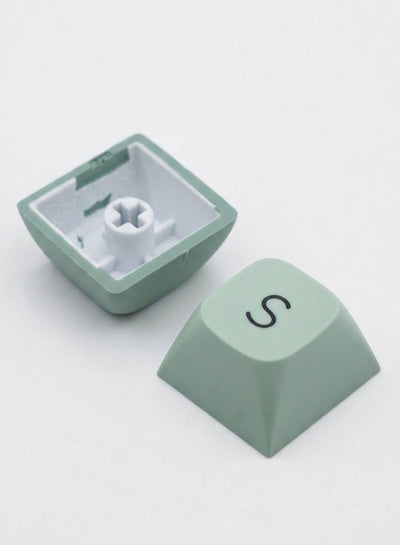 K681MG RGB PRO 81 Keys Replacement Keycaps Set with Scroll, Black and Gray Keycaps for Mechanical Keyboard, Custom Keyca