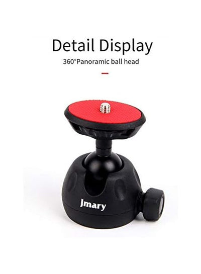 Flexible Tabletop Tripod Stand with 360° Adjustable Ball Head MT-25 , Universal Phone Holder, Lightweight Foldable Desig