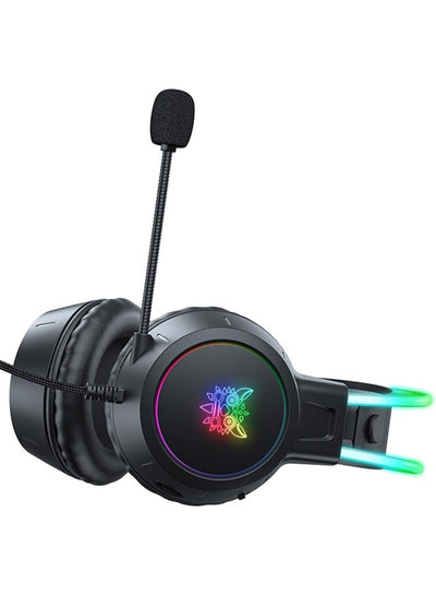 X15 Pro RGB Wired Gaming Headset with Noise Cancelling Microphone, 50mm Stereo Surround Sound Drivers, Adjustable Suspen