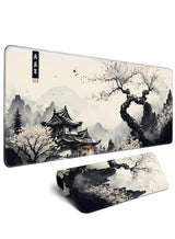 Japanese Cherry Blossom Anime Desk Mat 70x30cm 2mm Stitched Edges