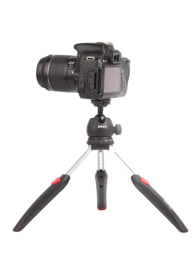 Mini Portable Table Top Tripod Stand MT-35 with 360° Adjustable Aluminum Ball Head, Extendable Foldable Legs, Universal