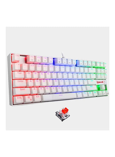كيبورد جيمنج Redragon K552-RGB ميكانيكال أبيض