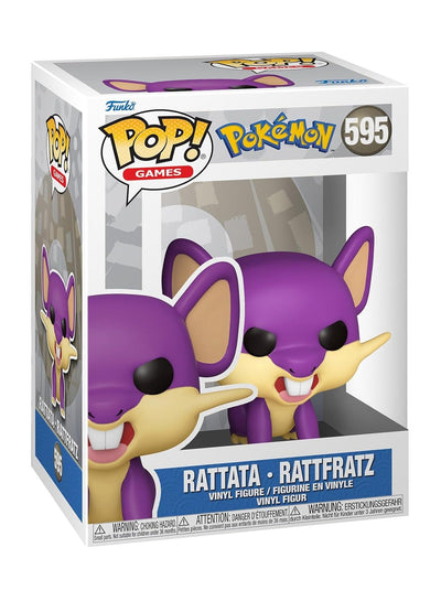 Action Figures Pop! Games: Pokemon - Rattata , One Size