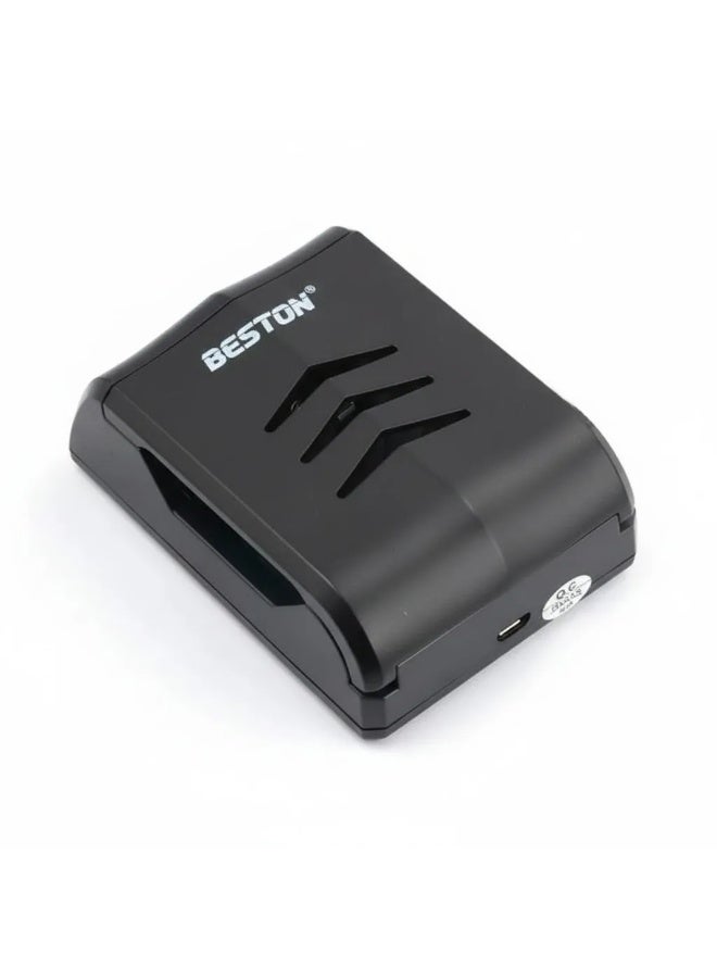 شاحن بطاريات BESTON C9001 لبطاريات AA و AAA أسود