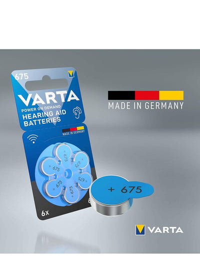 بطاريات سماعات طبية Generic 675 الصندوق XRA
