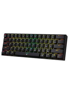 REDRAGON K630 DRAGONBORN - 60% Wired Mechanical Keyboard Red Switches Hot-Swap RGB