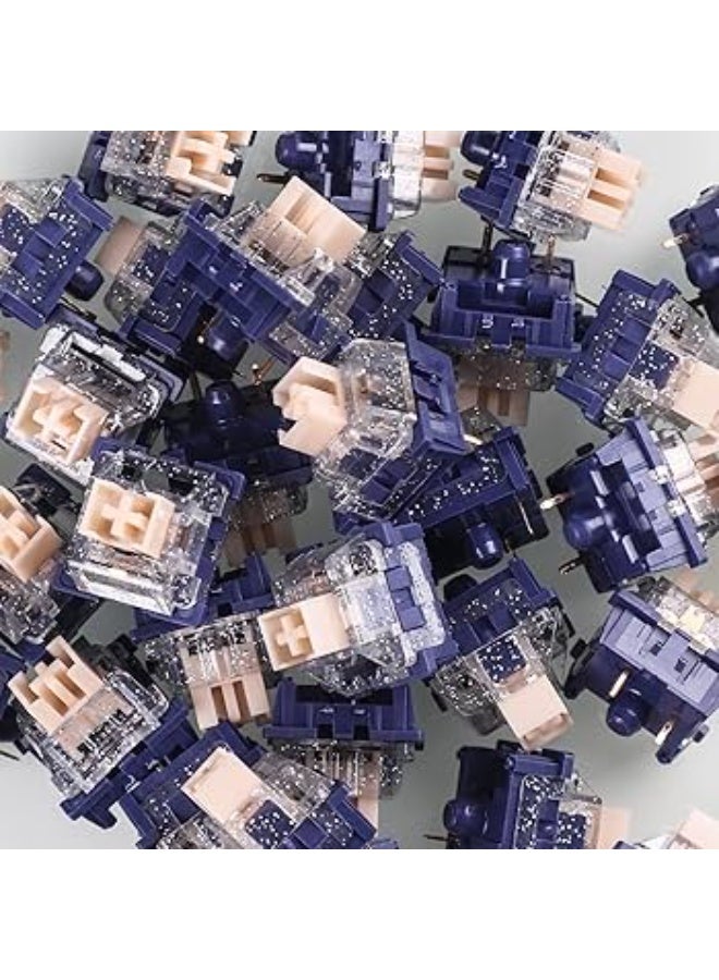 Panda Tactile Mechanical Keyboard Switches Pre-Lubed 3-Pin MX Compatible RGB Switches For DIY Keyboard Customization Hot