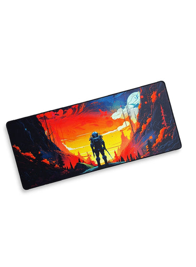 Large Gaming Mouse Pad, astronomy art , Extended Desk Mat, Large Desk Pad for Computer Keyboard, Mouse Pad with Stitched