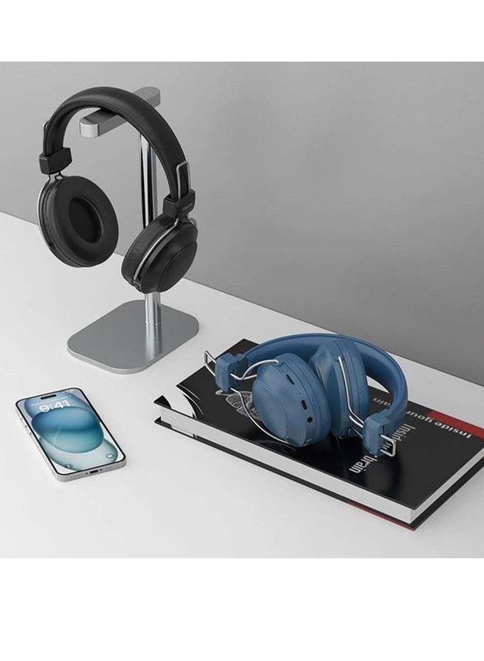سماعة Celebrat A36 قابلة للطي بطاقة TF شحن Type-C أسود