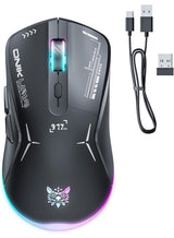 onikuma Dual-Mode Wireless Gaming Mouse 4800 DPI 6 Macro Buttons