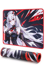 REDRAGON EISA P047S Anime Gaming Mouse Pad 13 x 10 in Red Black