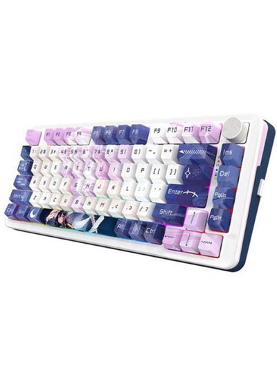 REDRAGON Wireless 75% , hotswappable wireless mechanical keyboard CYRUS K681 RGB Pro , 2.4G, BT, wired connectivities to support more devices , Dedicated knob design for easy control, Hot swappable design for more switch brand option