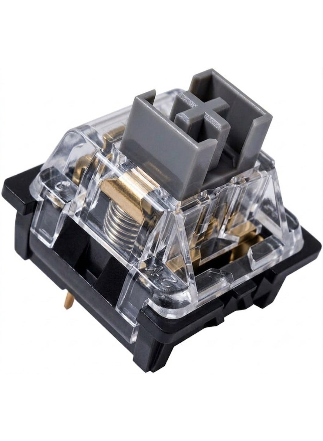 Grey Mechanical Keyboard Switches 5PCS – DIY Replaceable MX Compatible Switches for Gaming Keyboards, Tactile & Quiet Fe