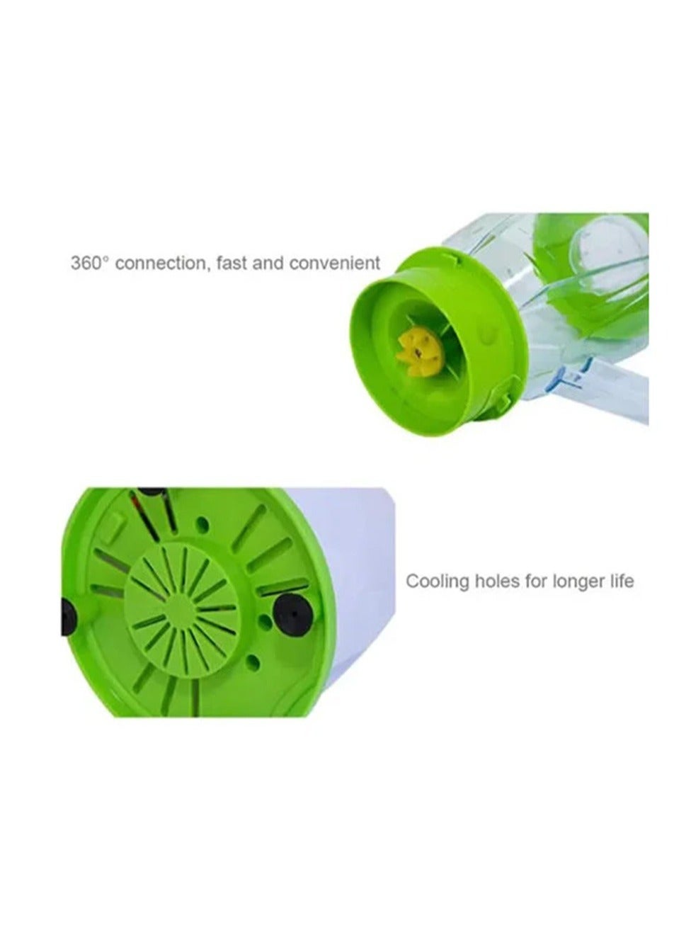 Multifunctional 2In1 Blender with Italian technology - 350W JMK4008 - Green