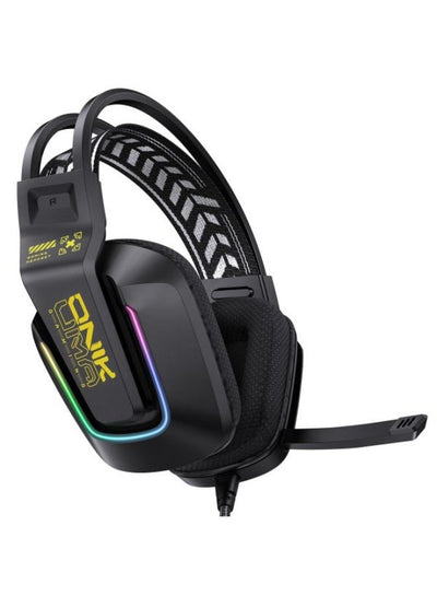 X13 RGB Stereo Sound Gaming Headset Stereo Sound Gaming Headset 120 degree swivel noise Reduction Mic, Cool RGB Light ,