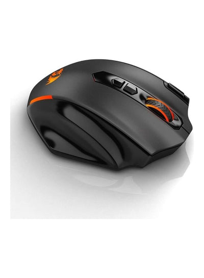 M691 MIST Wireless Gaming Mouse - 4,800 DPI Optical Sensor - Ergonomic Design with Thumb Rest - 3 Side Buttons - Rapid F