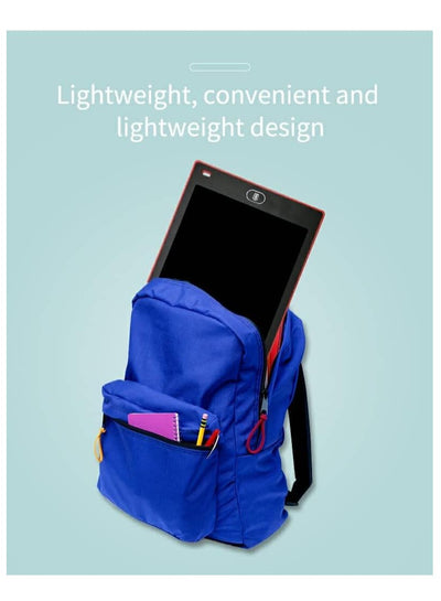 12" LCD Writing Tablet for Kids & Adults, Digital Drawing & Doodle Board Graphic Tablet with Delete Lock (Green Multi Colour)