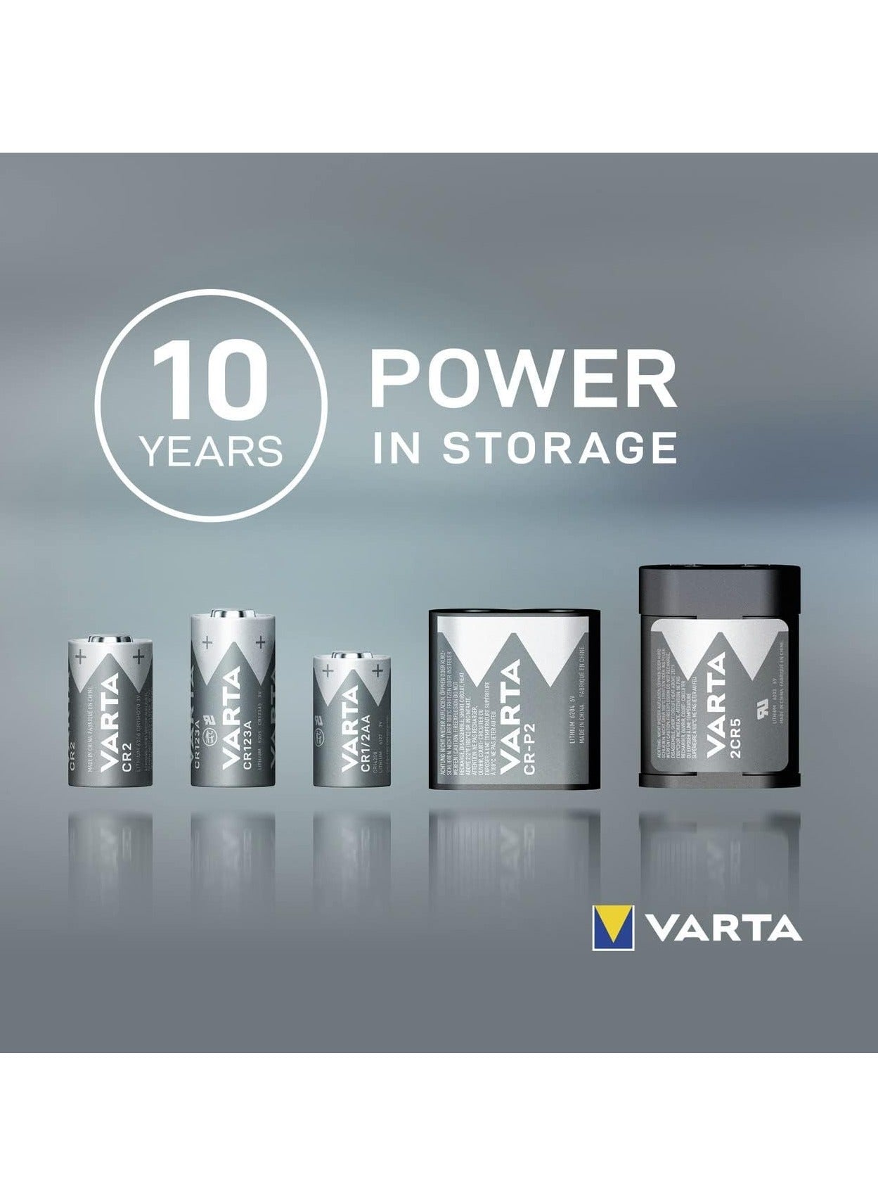 بطارية ليثيوم VARTA CR-P2 قوة 6V