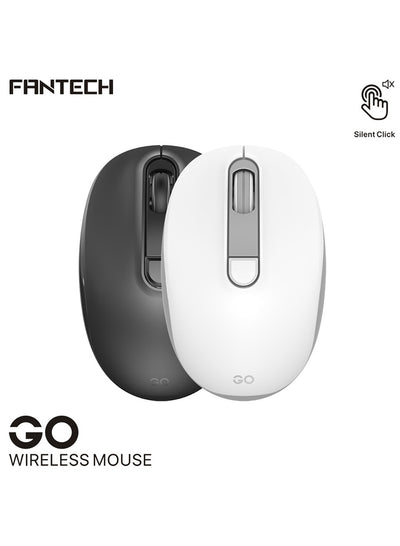 FANTECH W192 Wireless White Mouse with Silent Click , 1600dpi