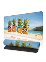 Fun Beach Pineapple Gaming Mouse Pad 70x30cm 2mm Stitched Edges