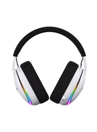 GT805 4-Mode RGB Gaming Headset – 2.4GHz USB, 2.4GHz Type-C, Bluetooth 5.4 & Wired, 50mm Stereo Drivers, Virtual Surroun