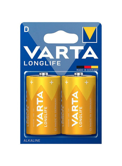 بطاريات قلوية VARTA VAR1235 مقاس D متعدد الألوان