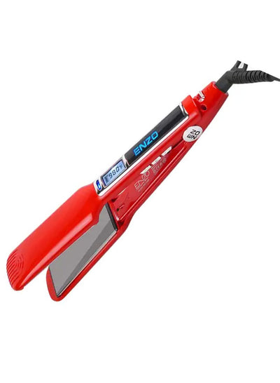 ENZO Professional hair straightener dedicated to applying keratin and protein EN-3969 Red