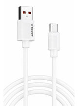 كابل شحن X-SCOOT CL130 Type-C قوة 25W طول 1m أبيض