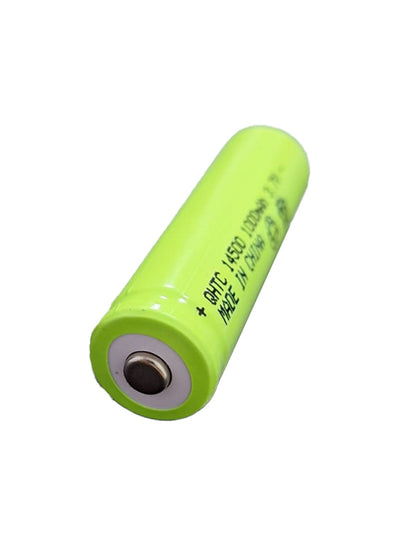 Battery 14500 , 3.7V 1000mAh Rechargeable for LED Toy Light , Flashlights , Power Bank , Electronic Devices, 1pc