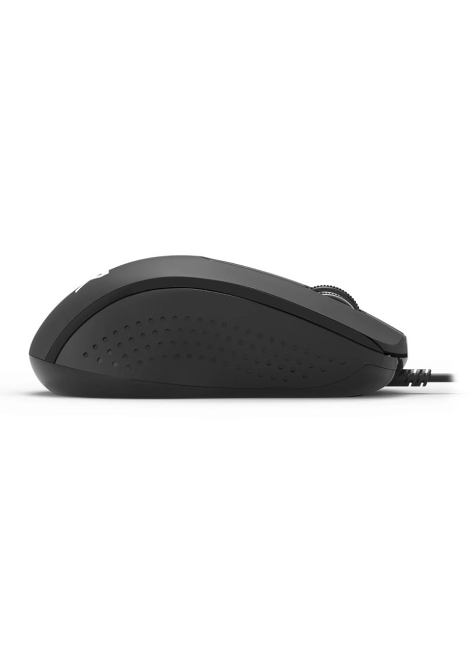 BM-4049 mouse features a S3199 sensor, with a DPI of 1200 and a polling rate of 125 Hz. It has an ambidextrous shape, we