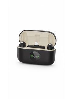 NEEPHO NP-57 Dual Wireless Microphone with Noise Cancellation Black