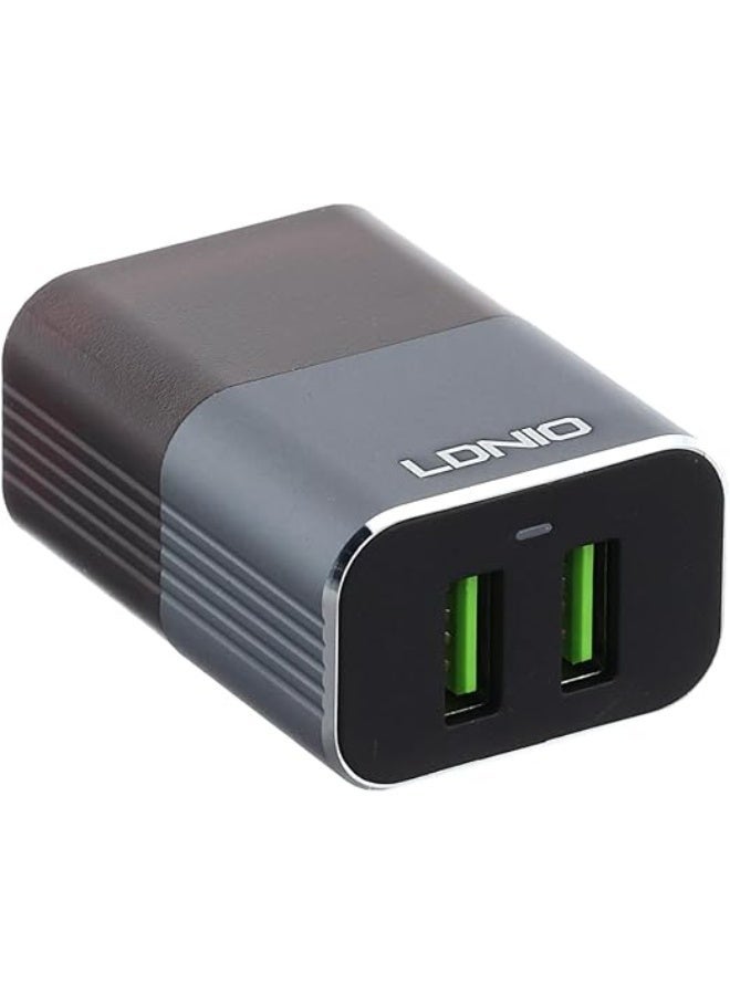Fast Charging USB Wall Adapter – Compact Power Charger for Smartphones, Tablets and USB Devices Portable High-Speed Char