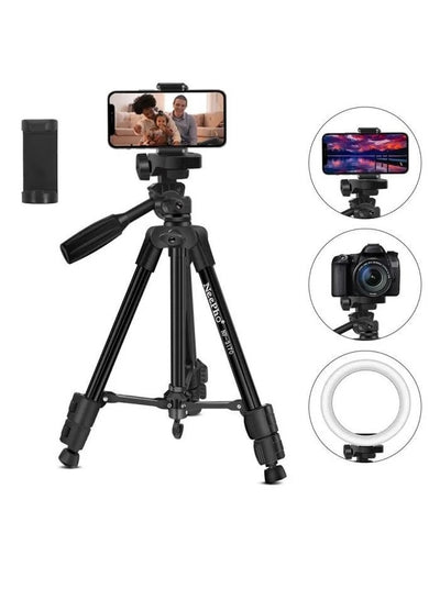 NeePho NP3170 Photography Statief Outdoor Live Selfie Camera Telefoon Floor Stand Voor Dslr Camera 1.1M