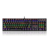 Redragon K551-KR VARV Mechanical Gaming Keyboard Red Switches 104-Key Black