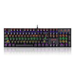 Redragon K551-KR VARV Mechanical Gaming Keyboard Red Switches 104-Key Black