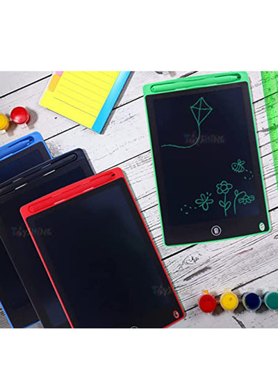 Lcd Reading Writing Early Education Development Tablet For Kids Red