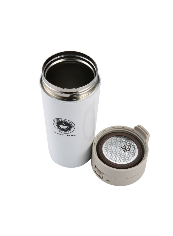 Double Walled Thermal Mug White