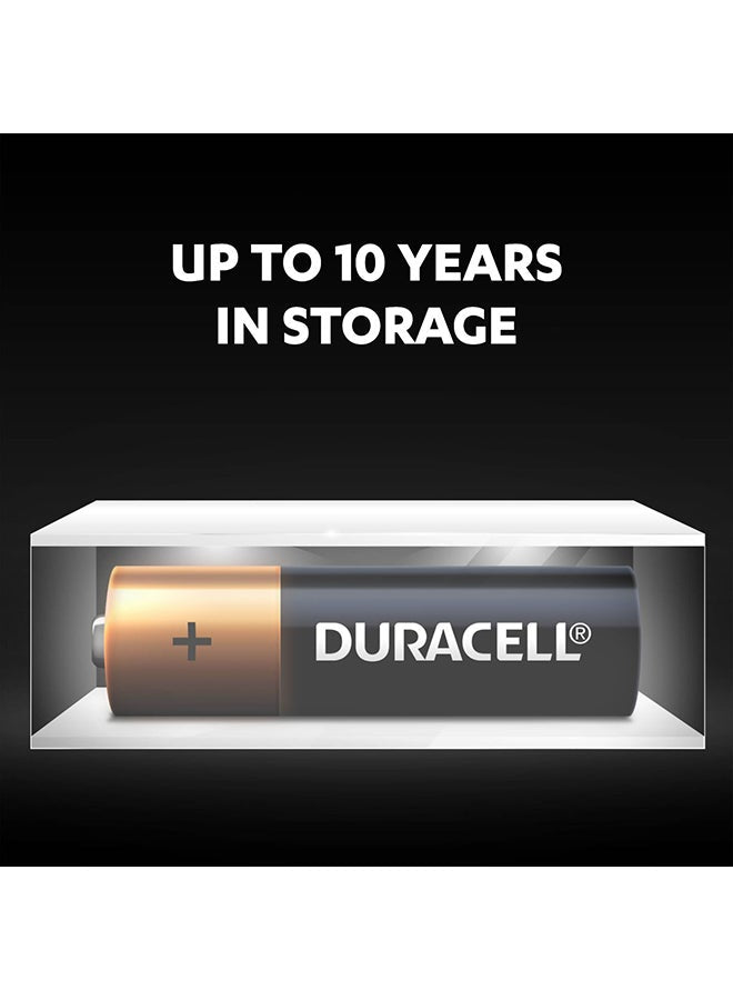 بطاريات Duracell AA قلوية 8 قطع خامة نايلون ملون