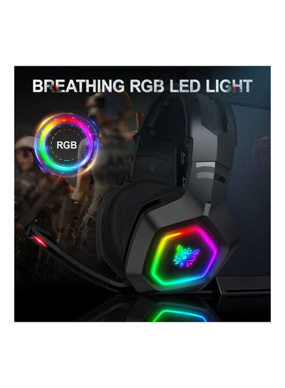K10 RGB Gaming Wired Headset with Mic