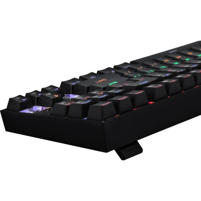 Redragon K552 KUMARA Rainbow Mechanical Gaming Keyboard, Black Switches (Black)