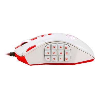 Redragon M901W PERDITION 3 Wired Gaming Mouse 24000 DPI White