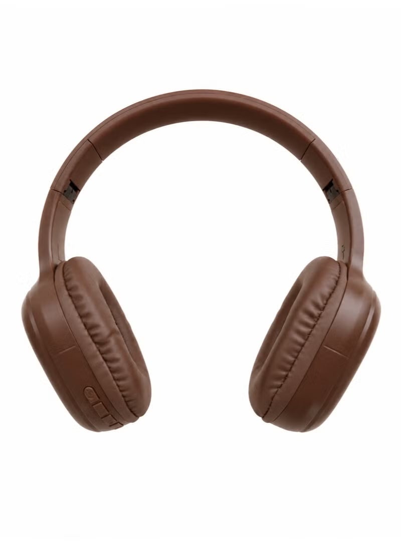 Bluetooth 5.1 Over-Ear Wireless Headphones with Built-In Microphone, TF Card Music Player, Hi-Fi Stereo Sound, Type-C Re