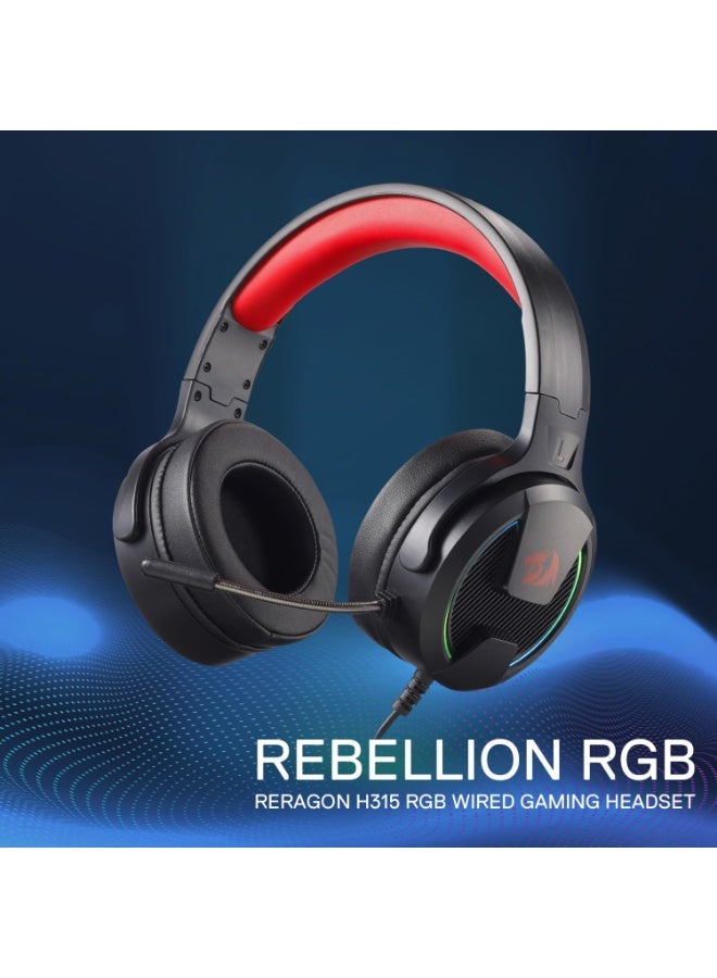مسند أذن سماعة Redragon H315