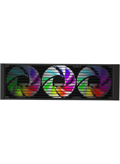مبرد معالج سائل Redragon CCW-1017 360mm مع شاشة حرارة ومراوح RGB